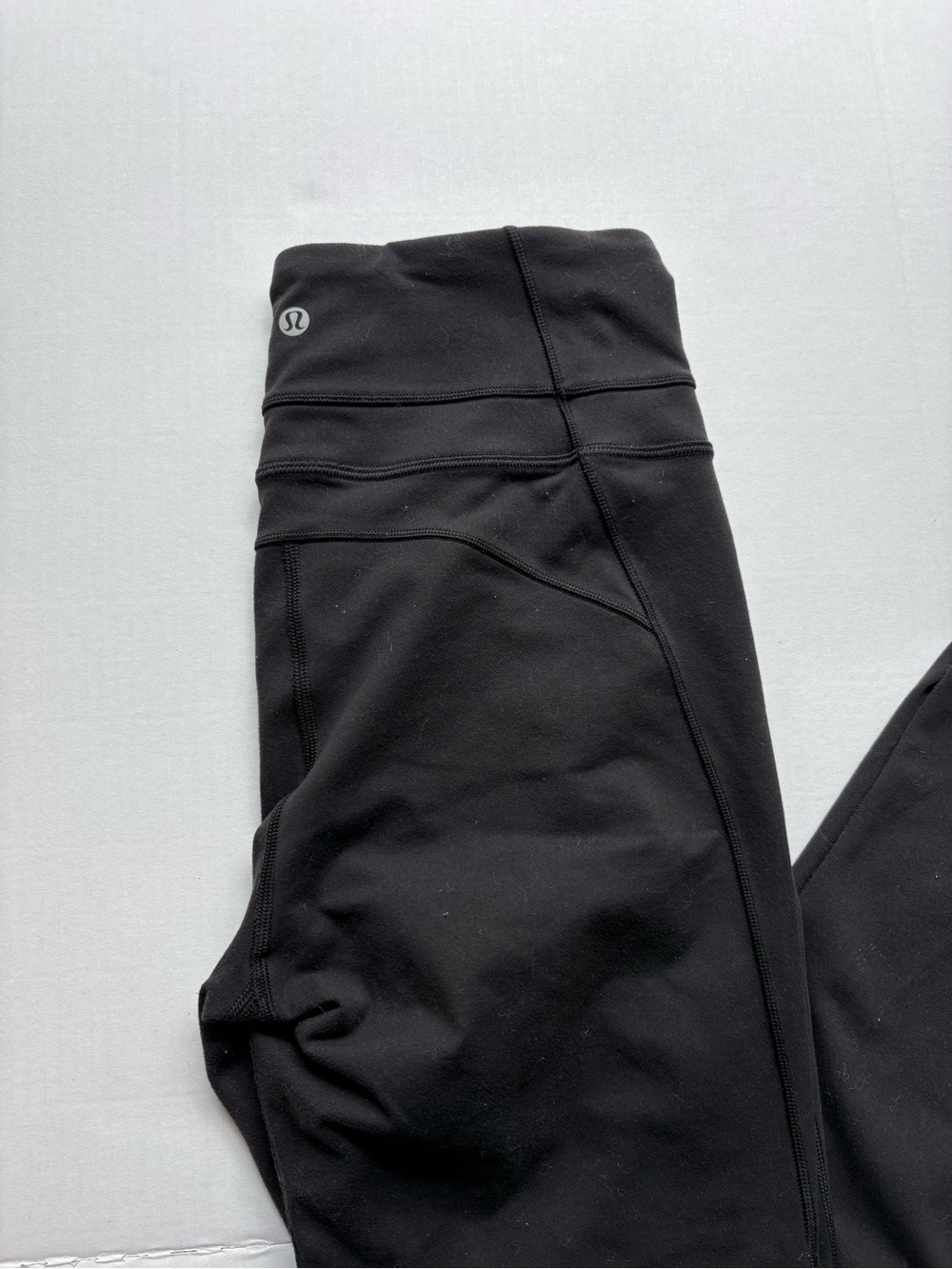 Lululemon Black Flare Active Leggings - Picture 5 of 5